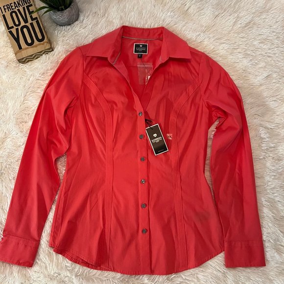 Express The Essential Shirt Top / Blouse - Picture 2 of 6
